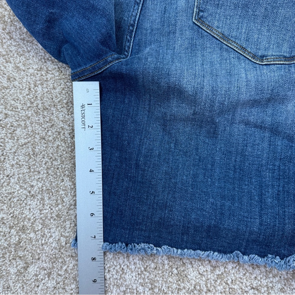 DL1961 Karlie Boyfriends Denim Shorts Women’s Size 26 W Blue Stretch - Picture 6 of 15